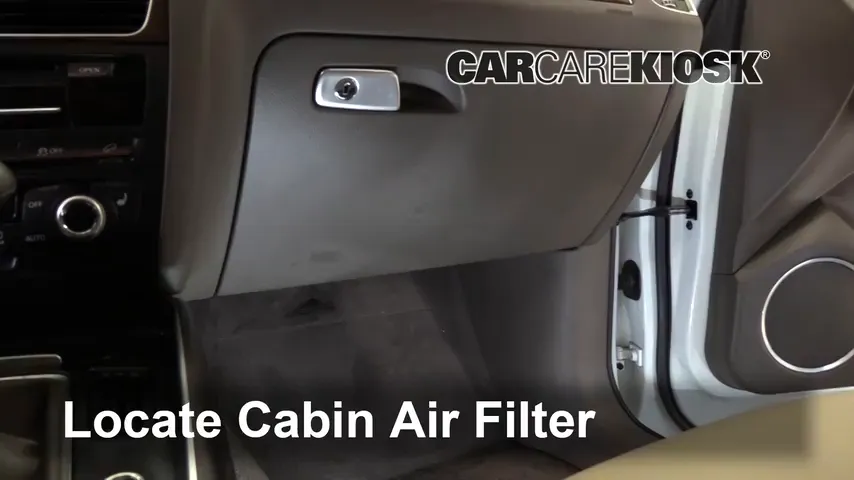2017 Audi Q5 Premium Plus 3.0L V6 Supercharged Air Filter (Cabin) Replace
